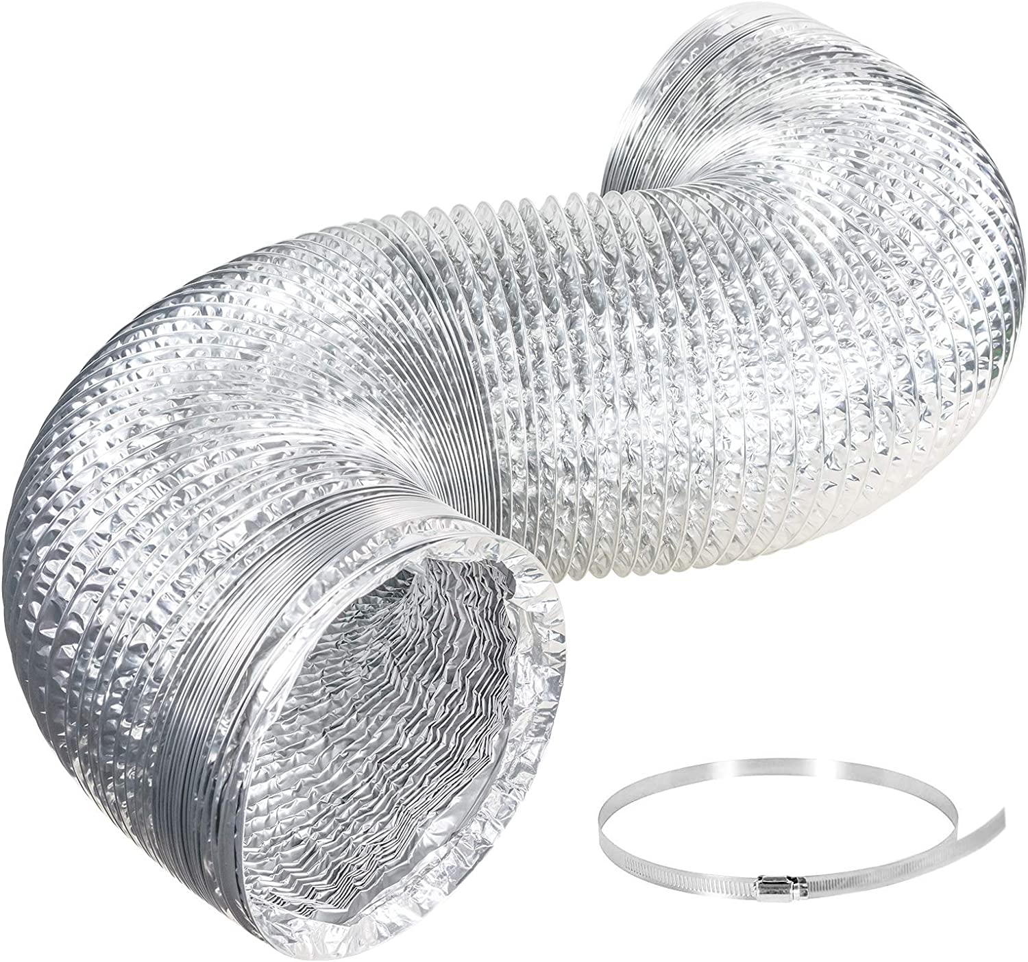 Conduit d'admission AlorAir en aluminum 10" diamètre 10 pi — Humidificateurs