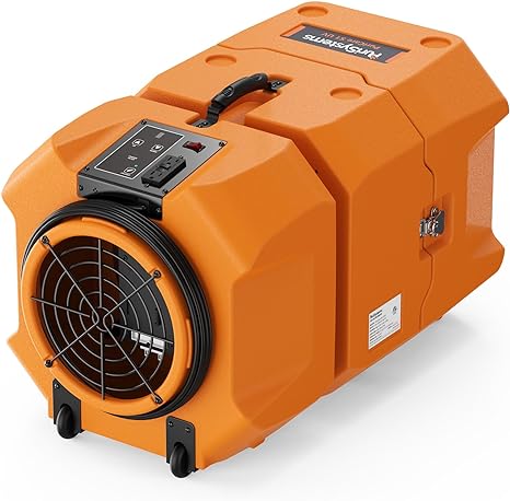 PuriCare S1 UV Commercial Air Scrubber Heavy Duty Negative Air Machine With Uv-C Light | Alorair