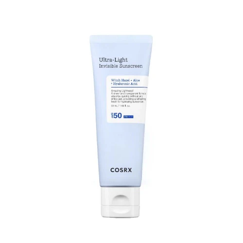 Cosrx Crème Solaire Invisible Ultra Légère SPF50+ PA++++ 50 ml — Appareils de soins de la peau