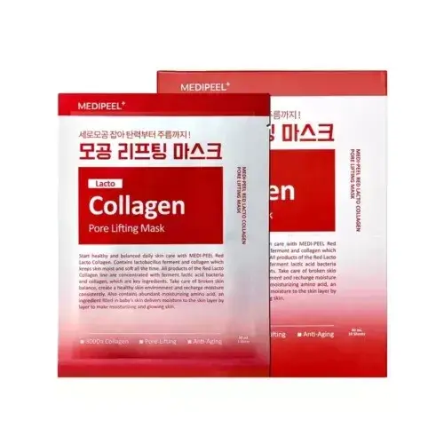 Masque Pore Lifting Lacto Collagène Rouge MEDIPEEL 30ml — Appareils de soins de la peau