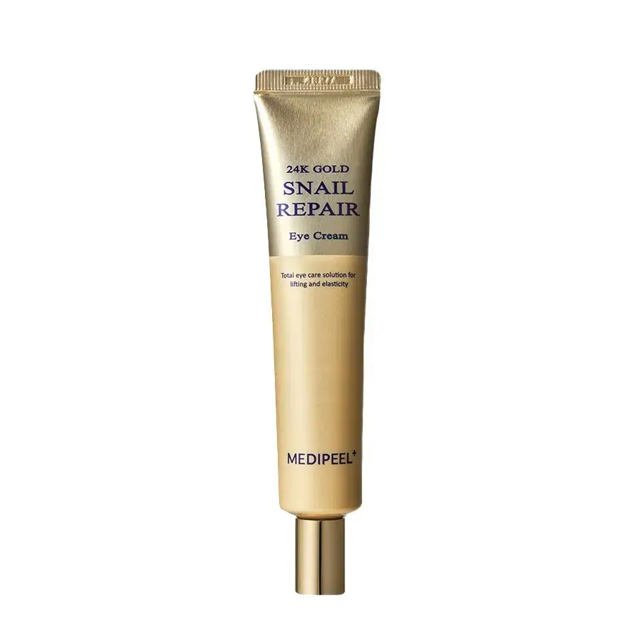 MEDIPEEL Crème pour les Yeux Escargot Réparation Or 24K 40ml — Appareils de soins de la peau