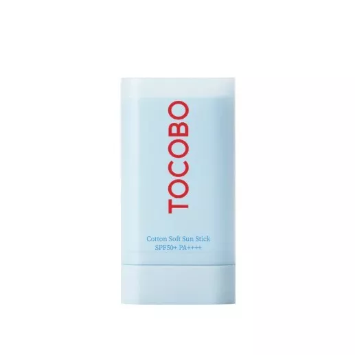 Tocobo Stick Solaire Doux en Coton SPF50 PA++++ 19g — Appareils de soins de la peau