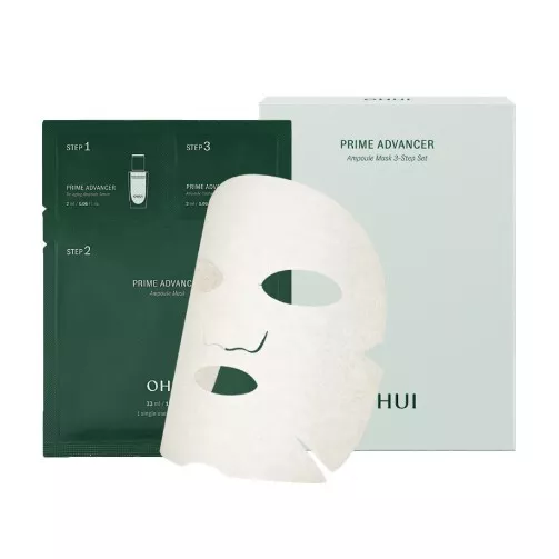 O HUI Prime Advancer Ampoule Mask 3-Step 8EA — Skincare Devices