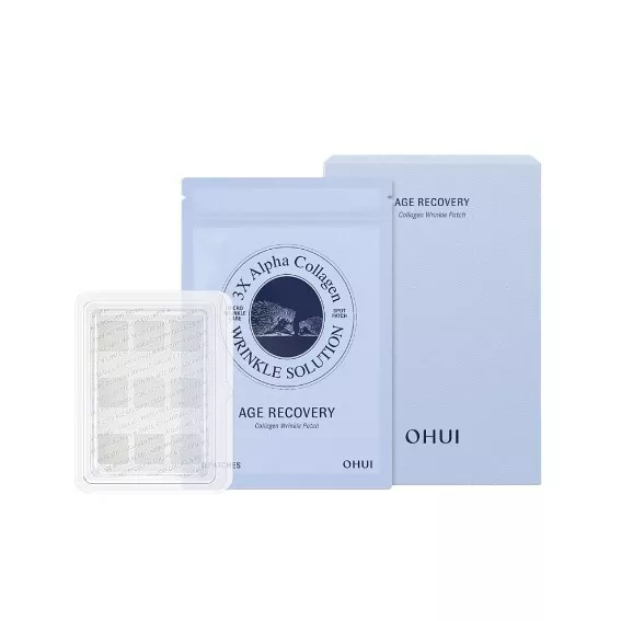 O HUI Age Recovery Collagen Wrinkle Patch 9ea — Appareils de soins de la peau