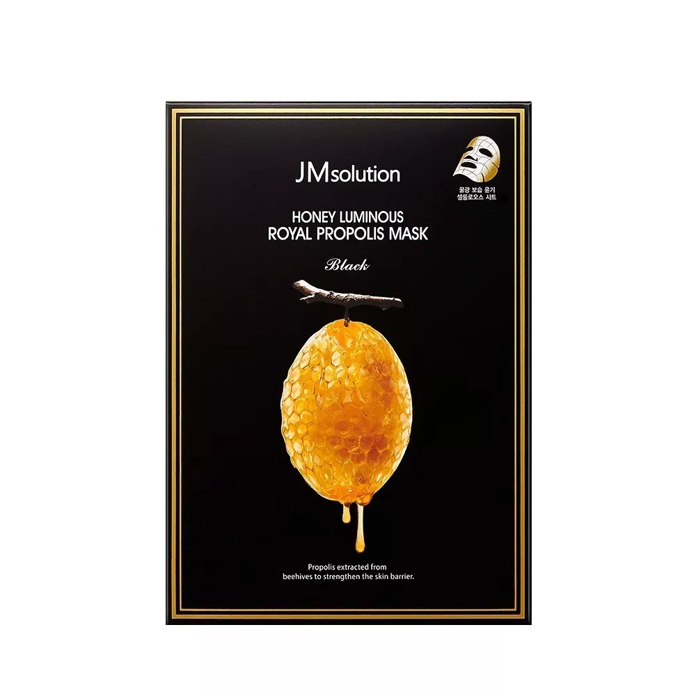 JM Solution Masque Propolis Royal Lumineux au Miel 30ml x 10