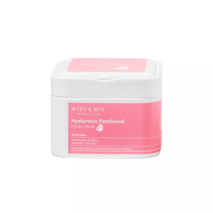 Mary & MAY Hyaluronic Panthenol Hydra Mask 30pcs — Skincare Devices
