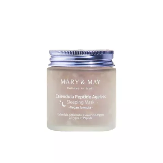Mary & MAY Calendula Peptide Ageless Sleeping Mask 110g — Skincare Devices