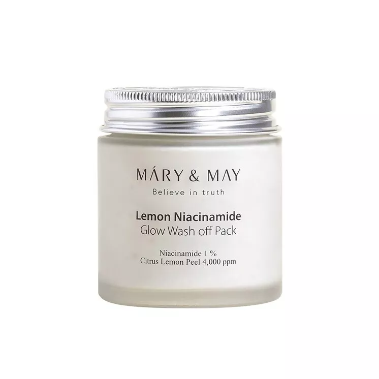 Mary & MAY Lemon Niacinamide Glow Wash Off Pack 125g — Skincare Devices