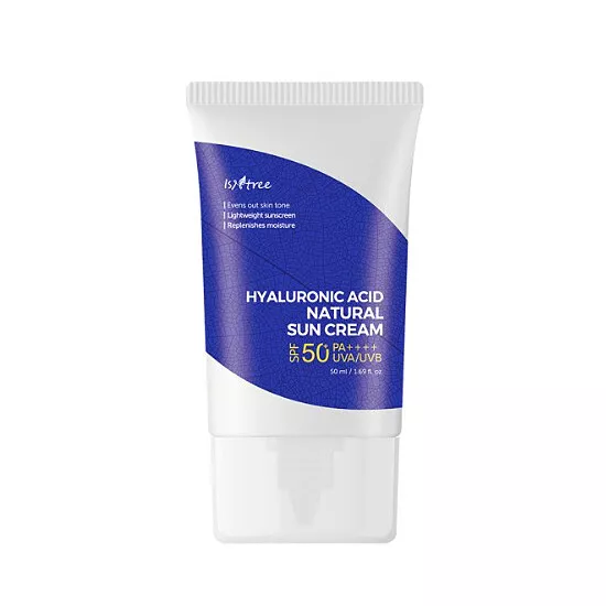 ISNTREE Crème solaire naturelle acide hyaluronique SPF50+ PA++++