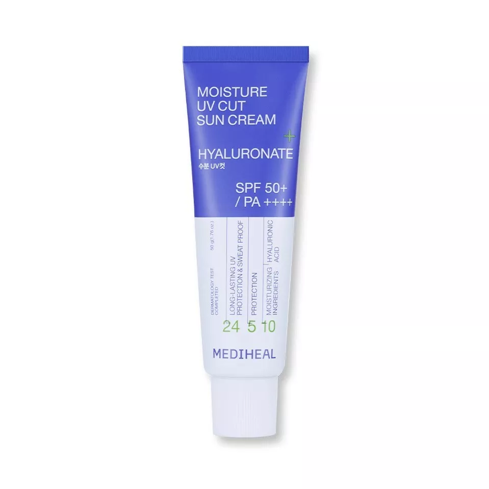 Crème solaire Mediheal Moisture UV Cut SPF50+ PA++++ 50g — Appareils de soins de la peau