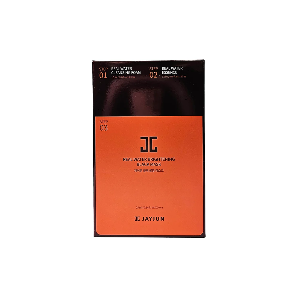 Jayjun Real Water Brightening Black Mask 1Pack(10pcs)