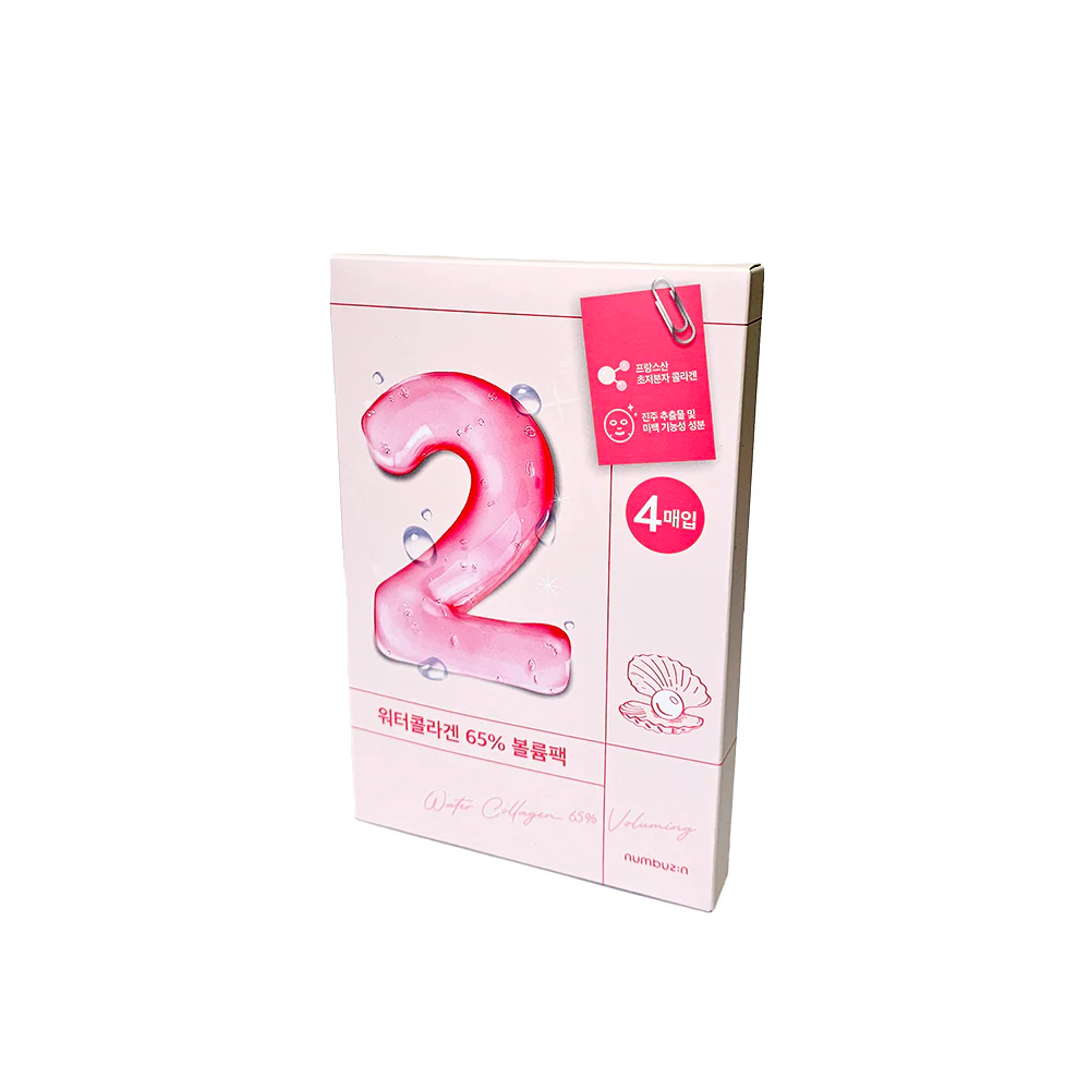 Masque Volumisant Numbuzin No.2 Water Collagen 65% — Appareils de soins de la peau