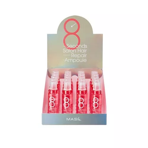MASIL 8 Seconds Ampoule Réparation Cheveux Salon 15ml x 20 — Appareils pour la croissance des cheveux et du cuir chevelu