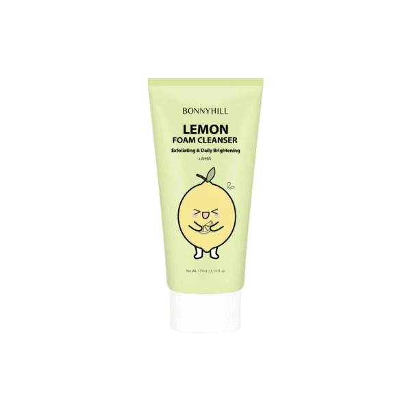 Bonnyhill Mousse nettoyante au citron 170 ml pour brosse nettoyante électrique pour le visage — Nettoyants visage