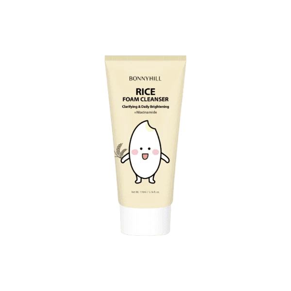 Bonnyhill Rice Foam Cleanser 170ml — Facial Cleansing Brushes