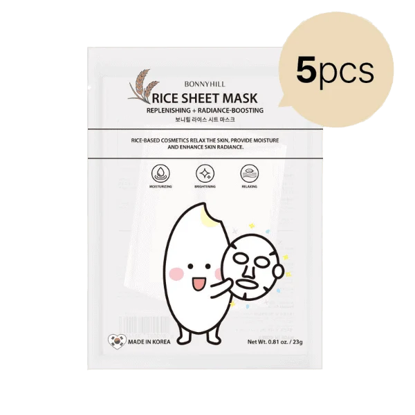 Bonnyhill Rice Sheet Mask 5pcs — Skincare Devices