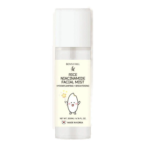 Bonnyhill Rice Niacinamide Brume Faciale 200 ml Appareil de Soin de la Peau — Appareils de soins de la peau