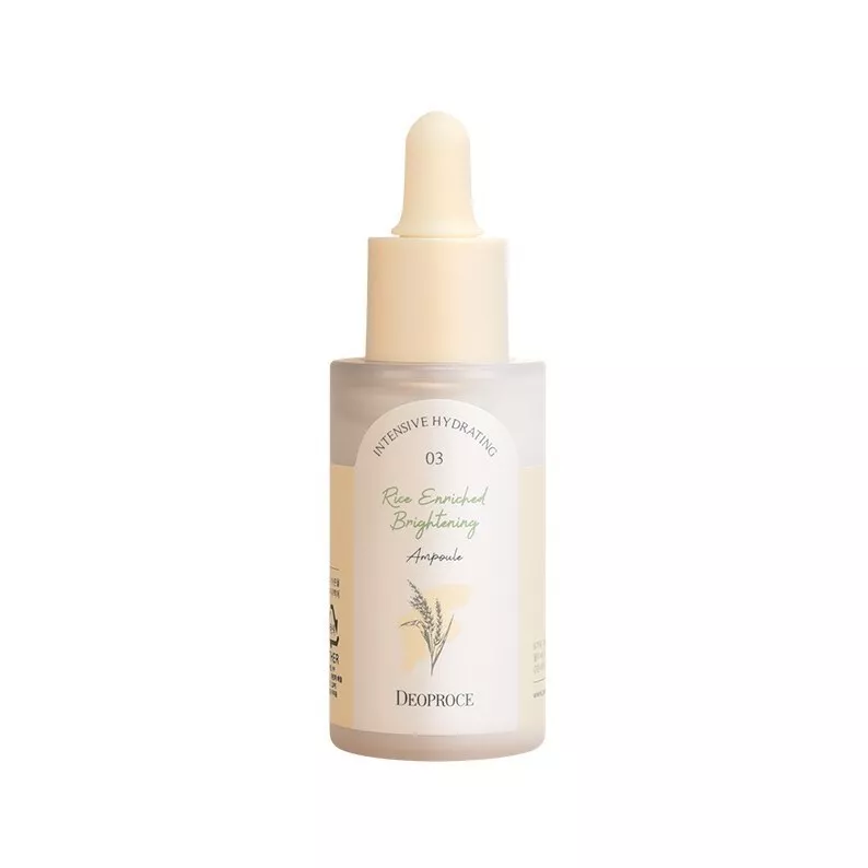 DEOPROCE Ampoule Illuminatrice Enrichie au Riz 30g