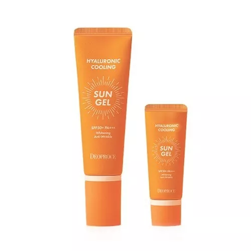 DEOPROCE Gel Solaire Hyaluronique Refroidissant SPF50+ PA+++ 70g — Appareils de soins de la peau