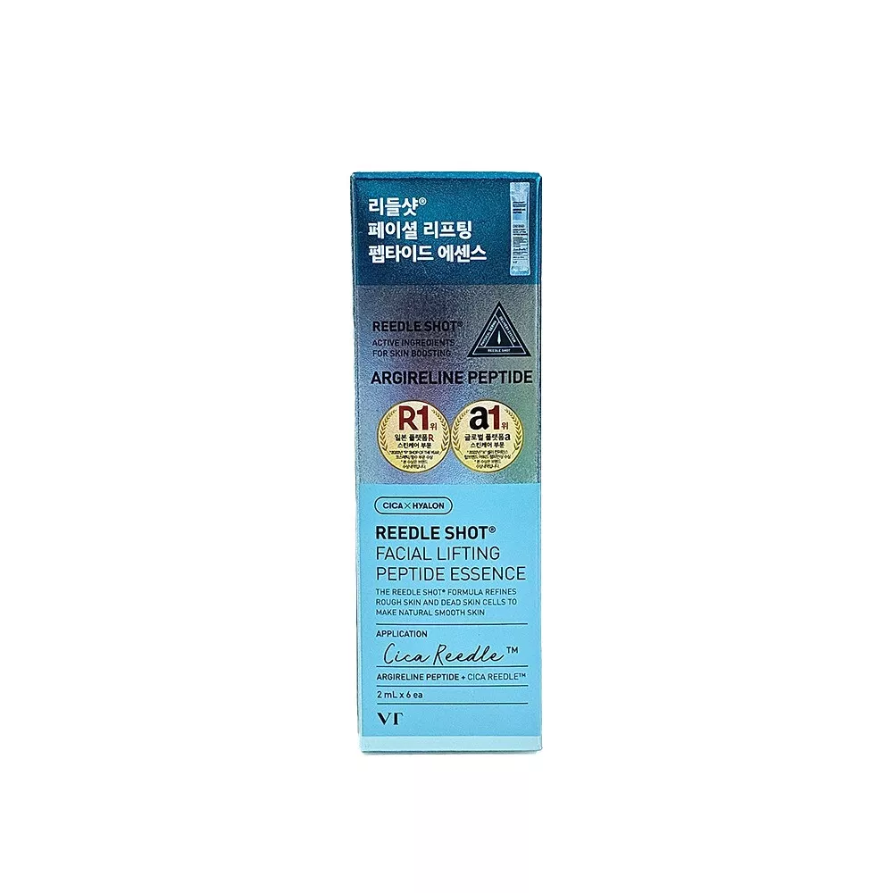 VT Reedle Shot Essence Liftante Peptides Facial 2ml x 6 — Appareils de soins de la peau