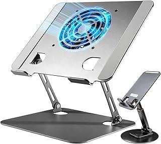 Support d'ordinateur portable avec ventilateur de refroidissement
