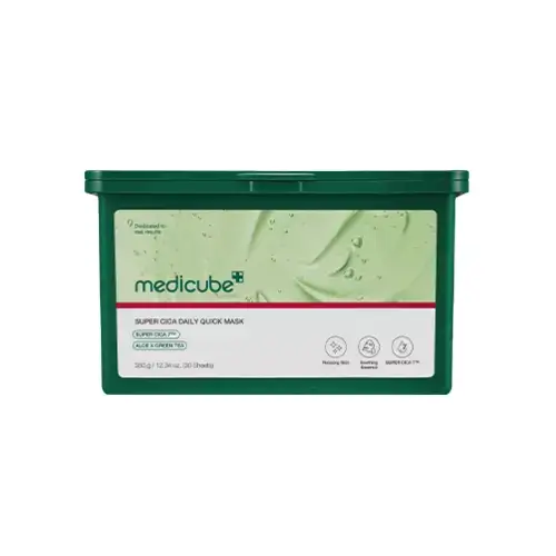 Masques quotidiens Super Cica Medicube 350g 30 feuilles — Appareils de soins de la peau
