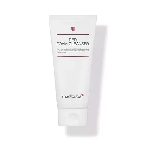 Medicube Red Foam Cleanser 120ml — Facial Cleansing Brushes