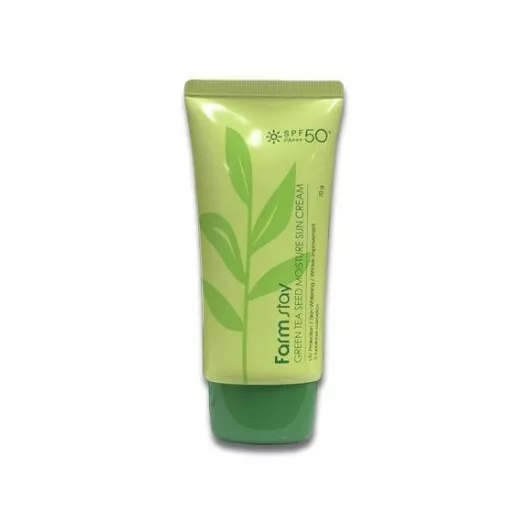 FarmStay Crème Solaire Green Tea Seed Hydratante SPF50+ PA+++ — Appareils de soins de la peau