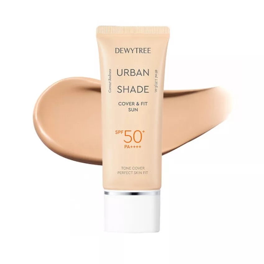 DEWYTREE Urban Shade Cover & Fit Sun SPF50+ PA++++ 40 ml — Appareils de soins de la peau