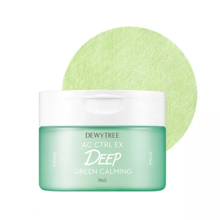 Dewytree AC Ctrl EX Deep Green Calming Pad 60Pads