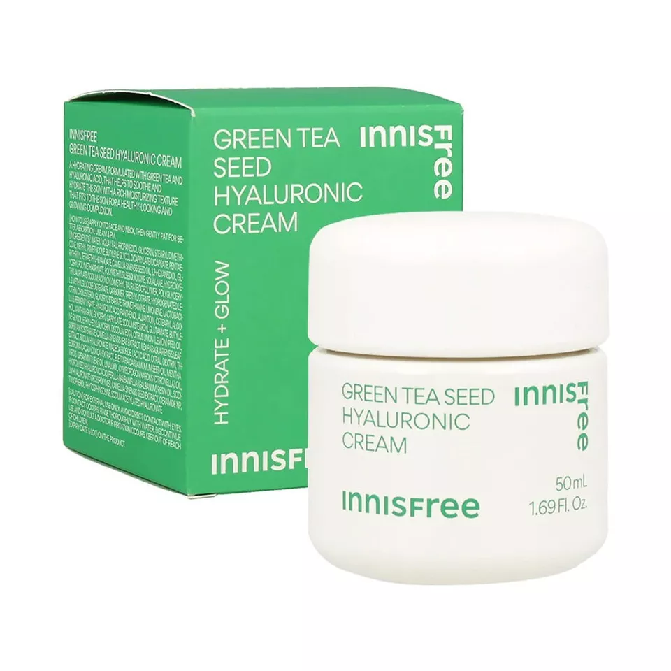 Innisfree Green Tea Seed Hyaluronic Cream 50ml — Skincare Devices