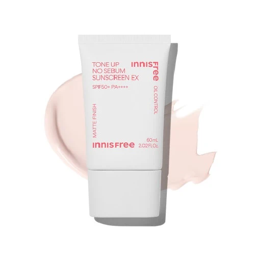 Innisfree Tone Up No Sebum Sunscreen eX SPF50+ PA++++ 60ml — Appareils de soins de la peau