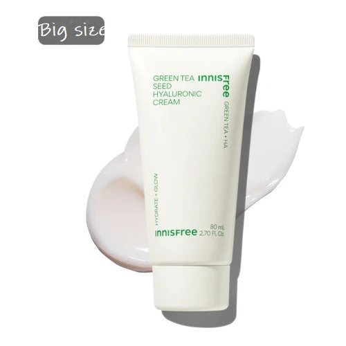 Innisfree Green Tea seed Hyaluronic Cream 80ml (Tube) — Skincare Devices