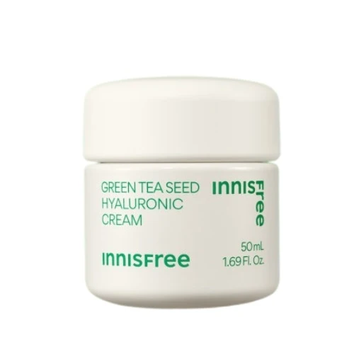 Innisfree Crème Hyaluronique aux graines de Thé Vert 50 ml — Appareils de soins de la peau