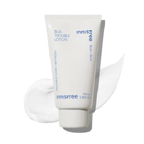 Innisfree Bija Trouble Lotion 100ml Appareil de soin de la peau — Lotion pour le corps