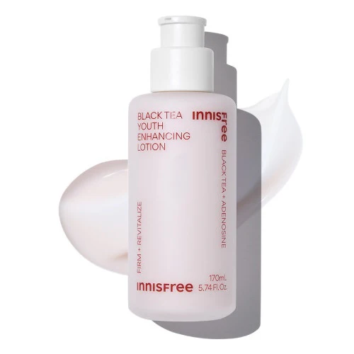 Innisfree Lotion Amélioratrice de Jeunesse au Thé Noir 170 ml — Lotion pour le corps