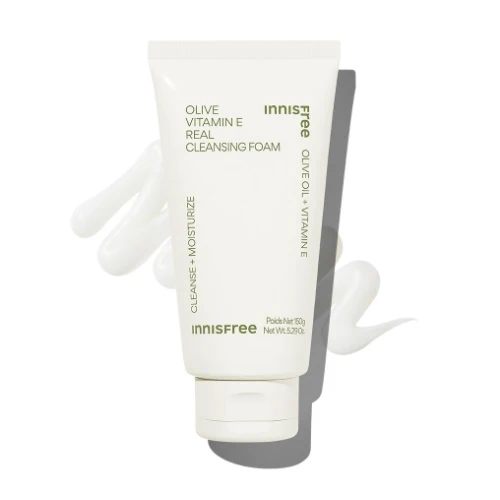 Innisfree Olive Vitamine E Véritable Mousse Nettoyante 150g — Nettoyants visage