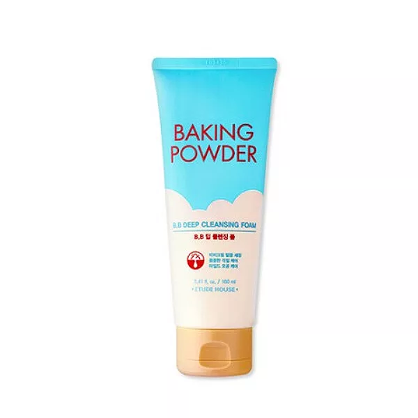 Etude Baking Powder BB Deep Cleansing Foam 160ml — Facial Cleansing Brushes