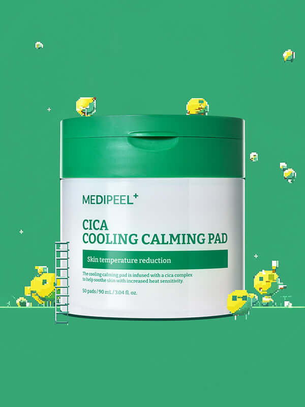 MEDIPEEL Cica Cooling Soothing Pad 2.0 50 Tampons — Appareils de soins de la peau