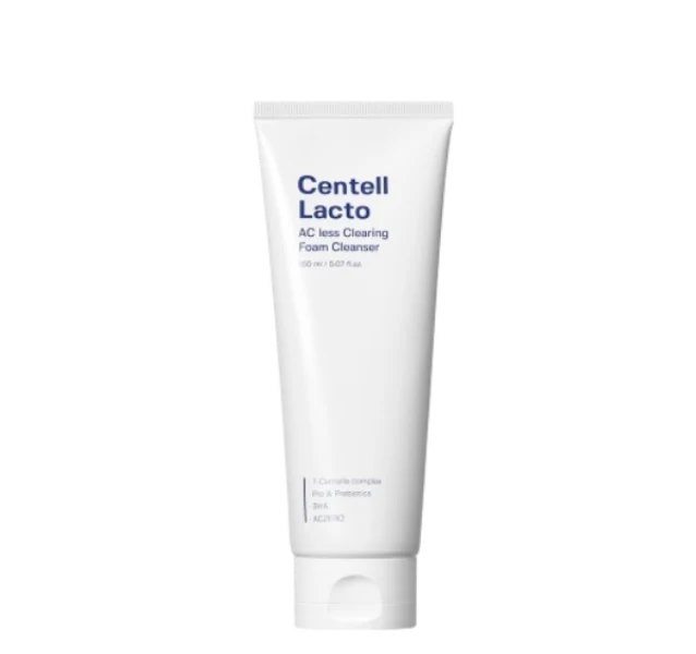 Sungboon Editor Centell Lacto AC Less Clearing Foam Cleanser 150ml — Facial Cleansing Brushes