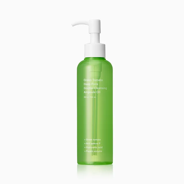 Sungboon Editor Green Tomato Deep Pore Double Cleansing Ampoule Oil 200ml