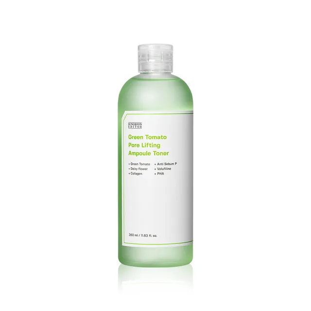 Sungboon Editor Green Tomato Pore Lifting Ampoule Toner 350ml — Skincare Devices