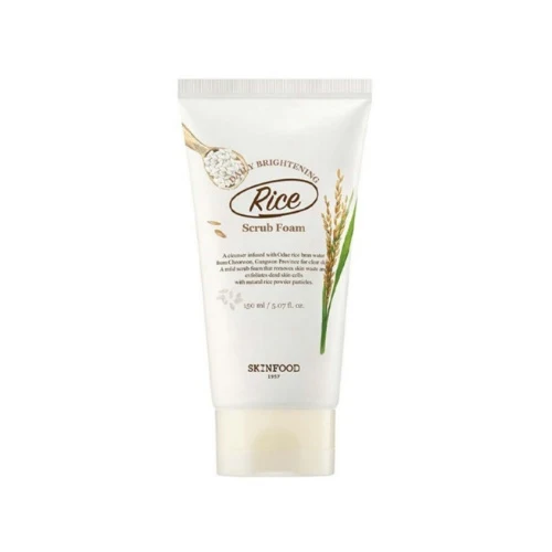 Skinfood Rice Mousse Exfoliante Éclaircissante Quotidienne 150 ml — Nettoyants visage