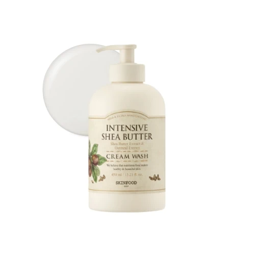 SKINFOOD Crème Lavante Intensive Beurre de Karité 450ml — Gommage Corps