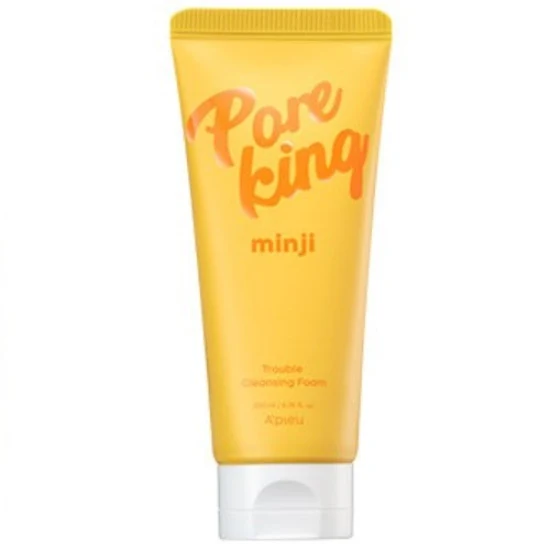 A'Pieu Pore King minji Trouble Cleansing Foam 200ml — Facial Cleansing Brushes