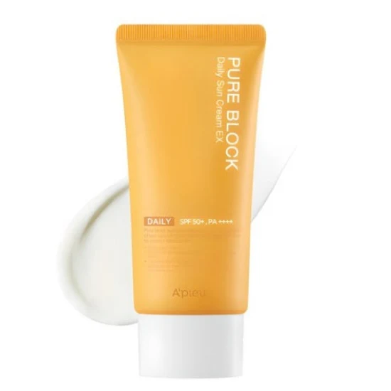A'PIEU Pure Block Daily Sun Cream EX SPF50 PA++++ 50ml — Appareils de soins de la peau