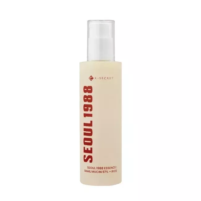 K-Secret Seoul 1988 Essence Snail Mucin 97% + Rice 100mL — Skincare Devices