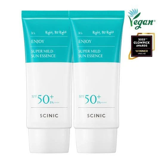 SCINIC Enjoy Super Mild Sun Essence SPF 50ml + 50ml