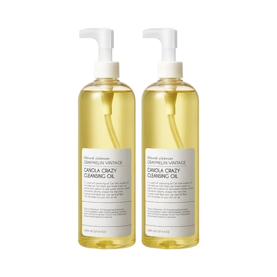 Graymelin Canola Crazy Cleansing Oil 500ml*2ea — Facial Cleansing Brushes