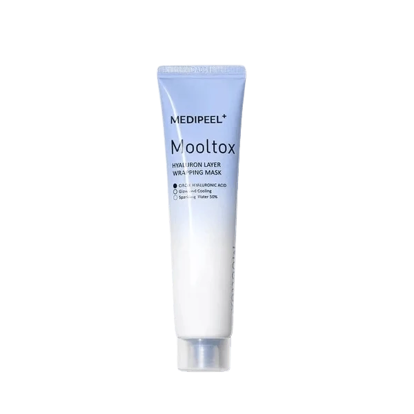 MEDIPEEL Masque Enveloppant Mooltox Acide Hyaluronique 70ml — Appareils de soins de la peau